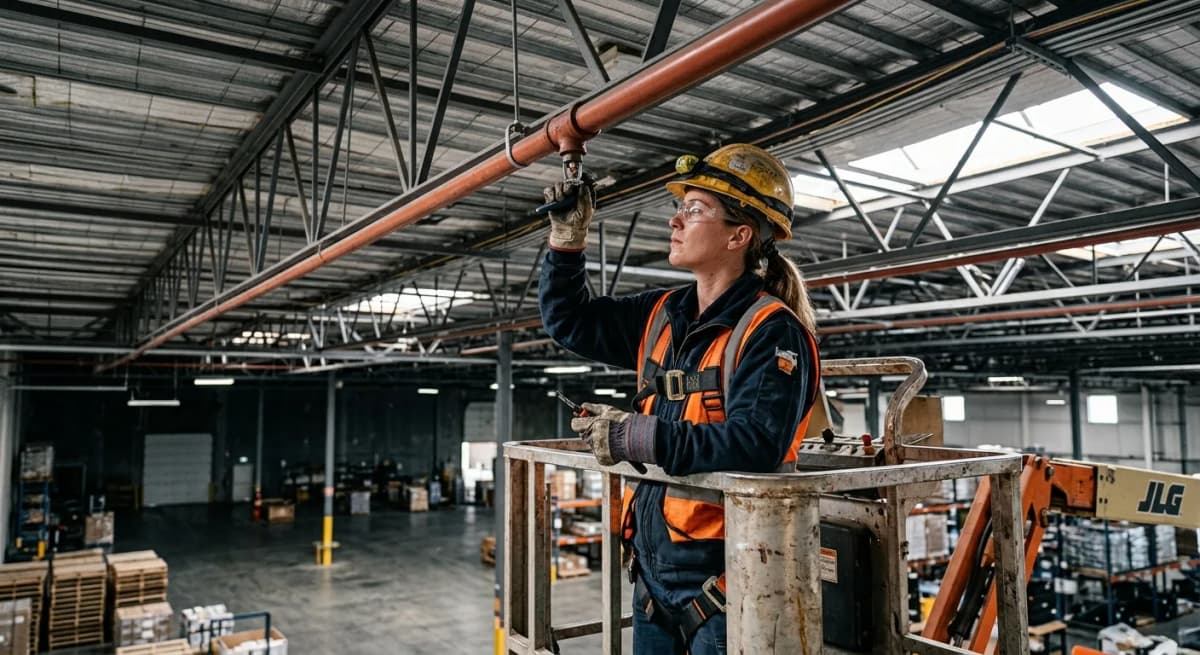 Sewa Scissor Lift untuk Kerja Gudang dan Kilang